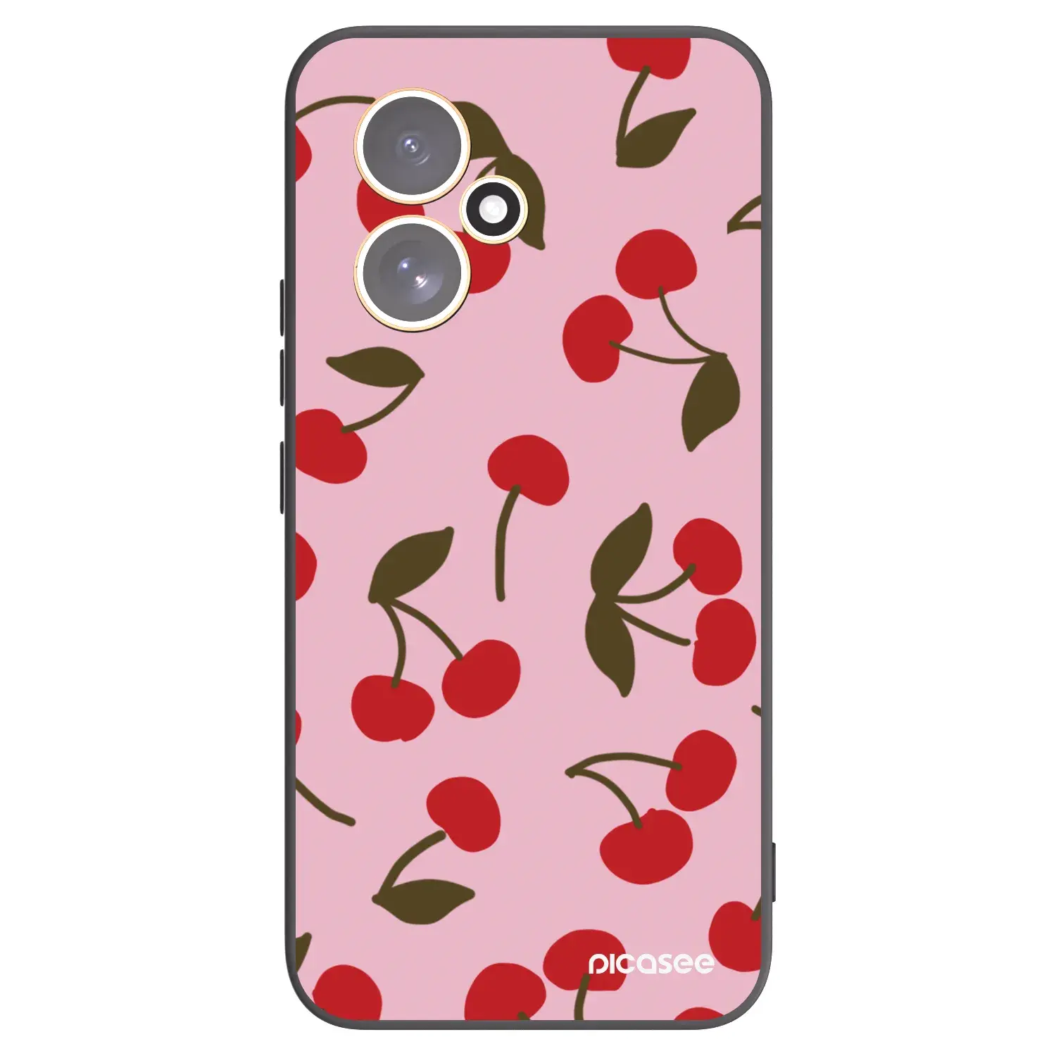Silikonový černý obal pro Honor 400 5G - Cherry