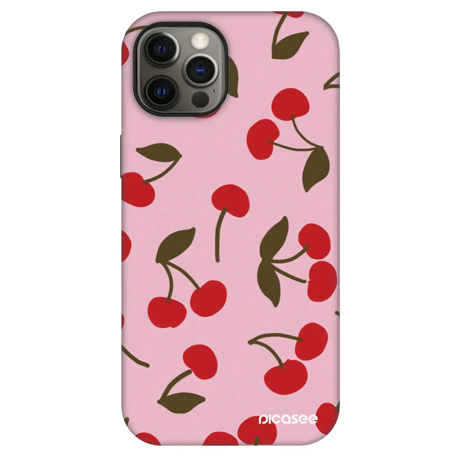 Fashion Case MagSafe Apple iPhone 12 - Cherry