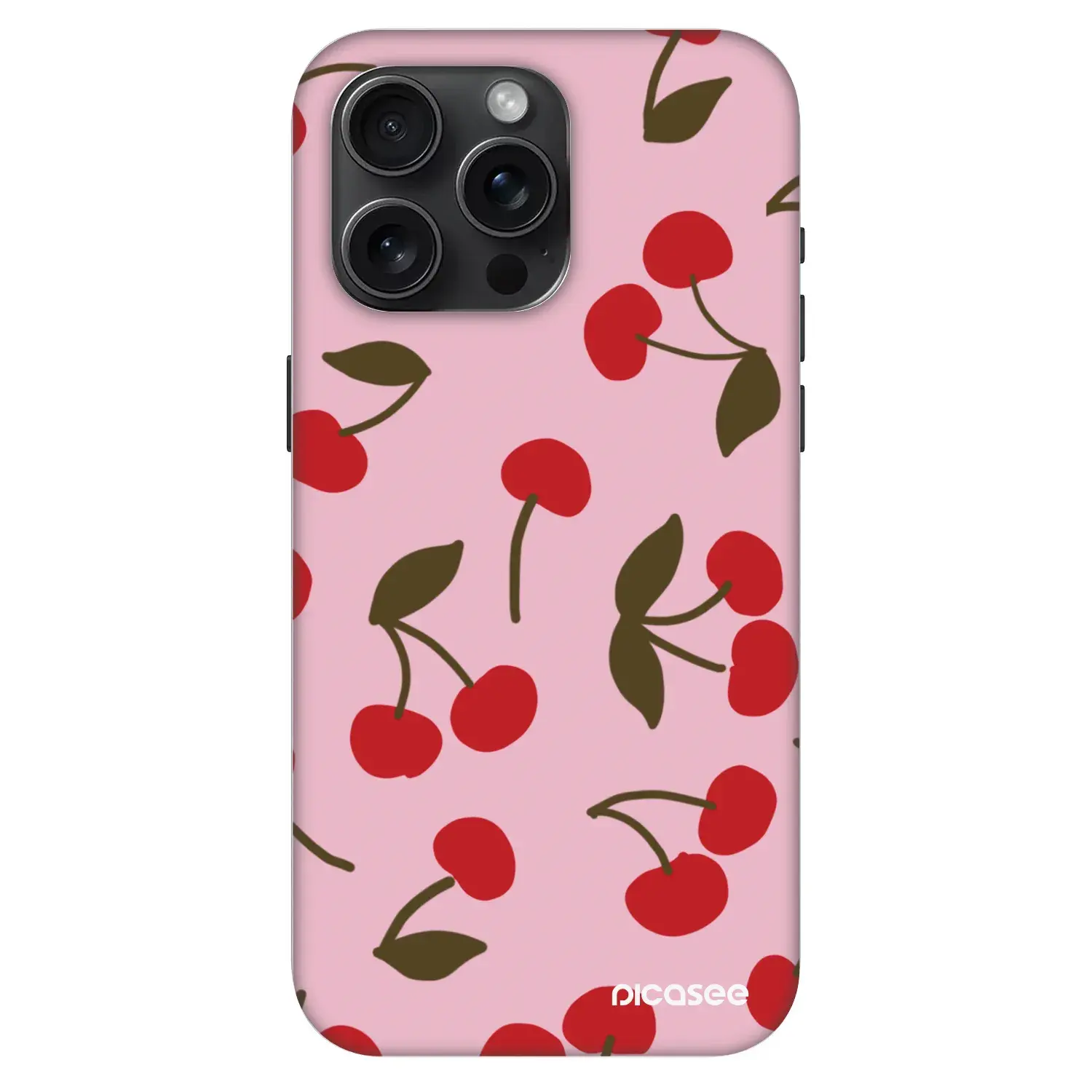 Fashion Case MagSafe Apple iPhone 15 Pro Max - Cherry