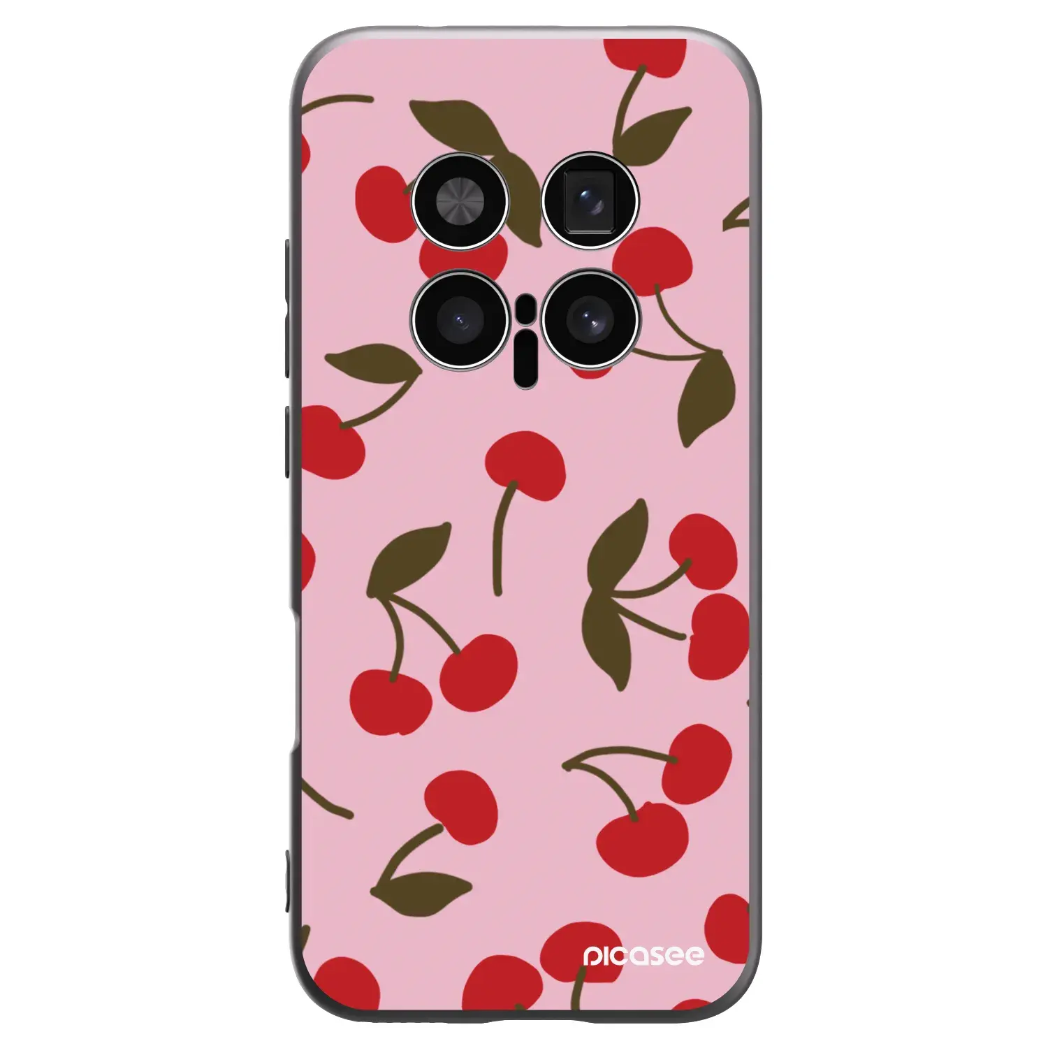 Silikonový černý obal pro Honor Magic8 Pro 5G - Cherry