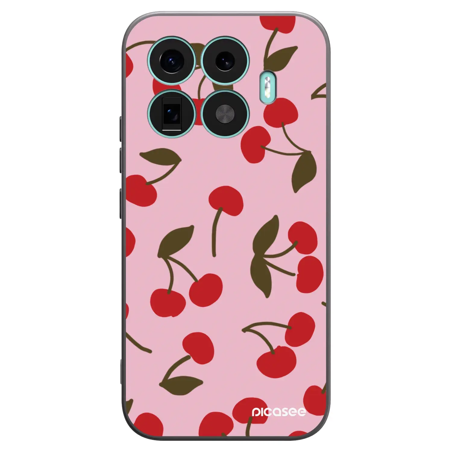 Silikonový černý obal pro Xiaomi 17T - Cherry