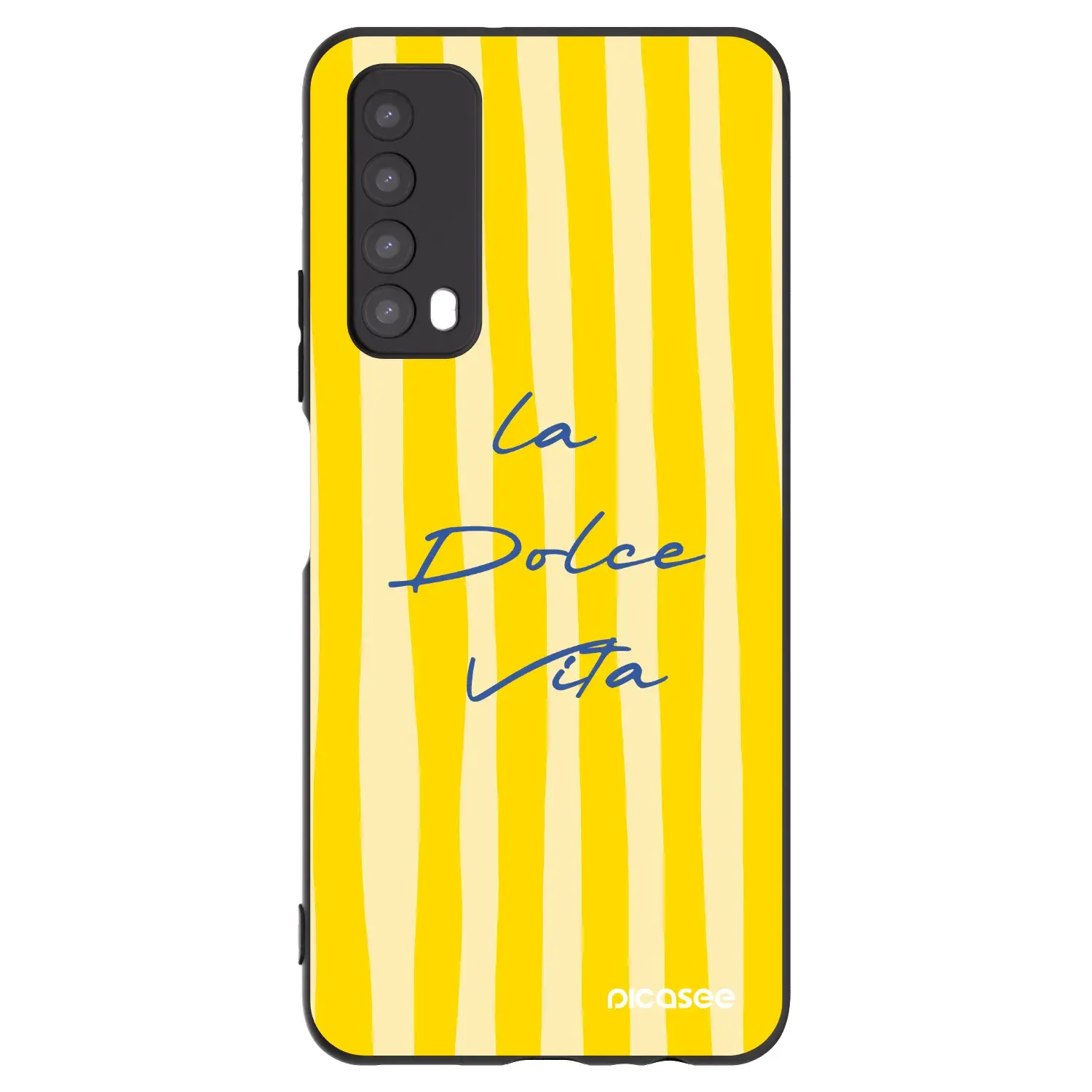 Silikonový černý obal pro Huawei P Smart 2021 - Ladolcevita