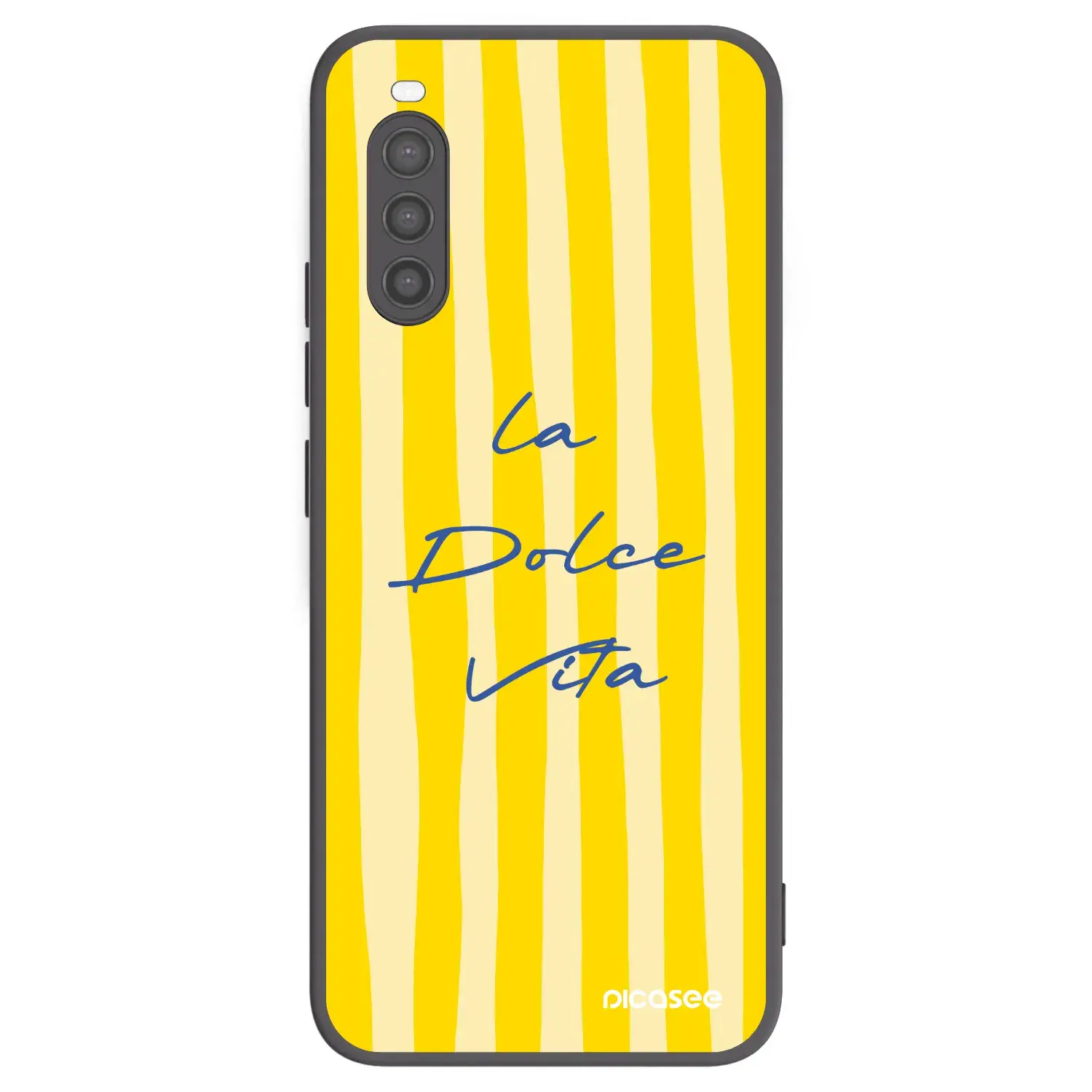 Silikonový černý obal pro Sony Xperia 10 II - Ladolcevita