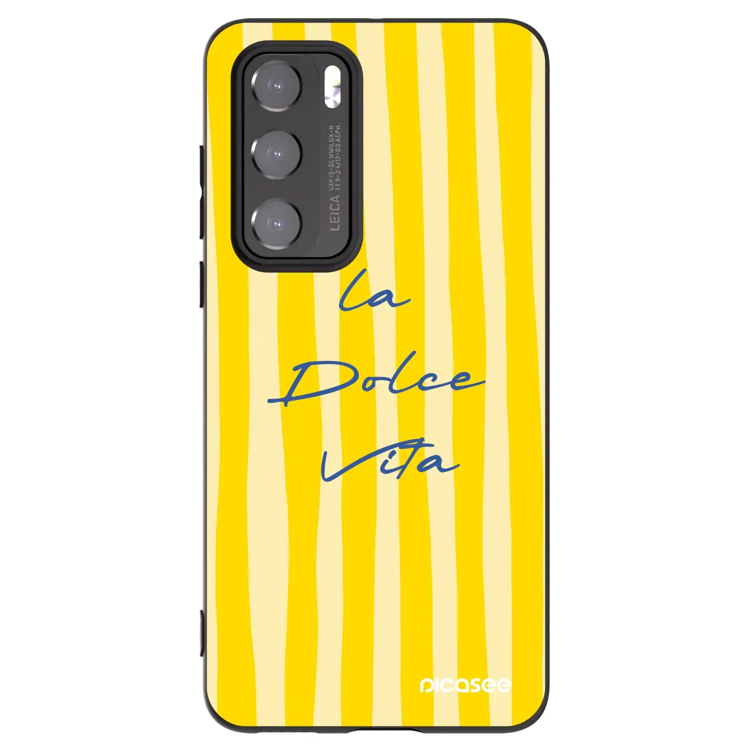 Silikonový černý obal pro Huawei P40 - Ladolcevita