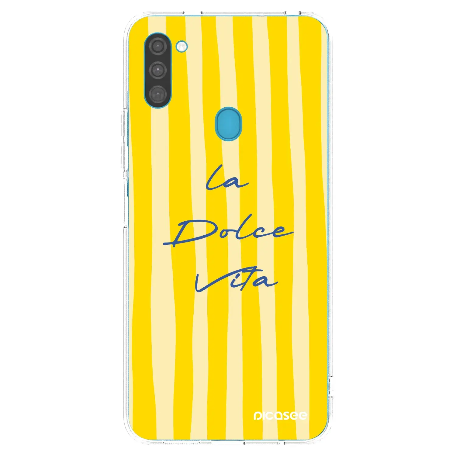 Silikonový průhledný obal pro Samsung Galaxy M11 - Ladolcevita