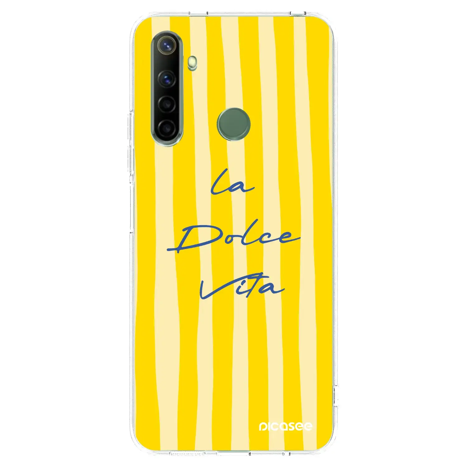 Silikonový průhledný obal pro Realme 6i - Ladolcevita