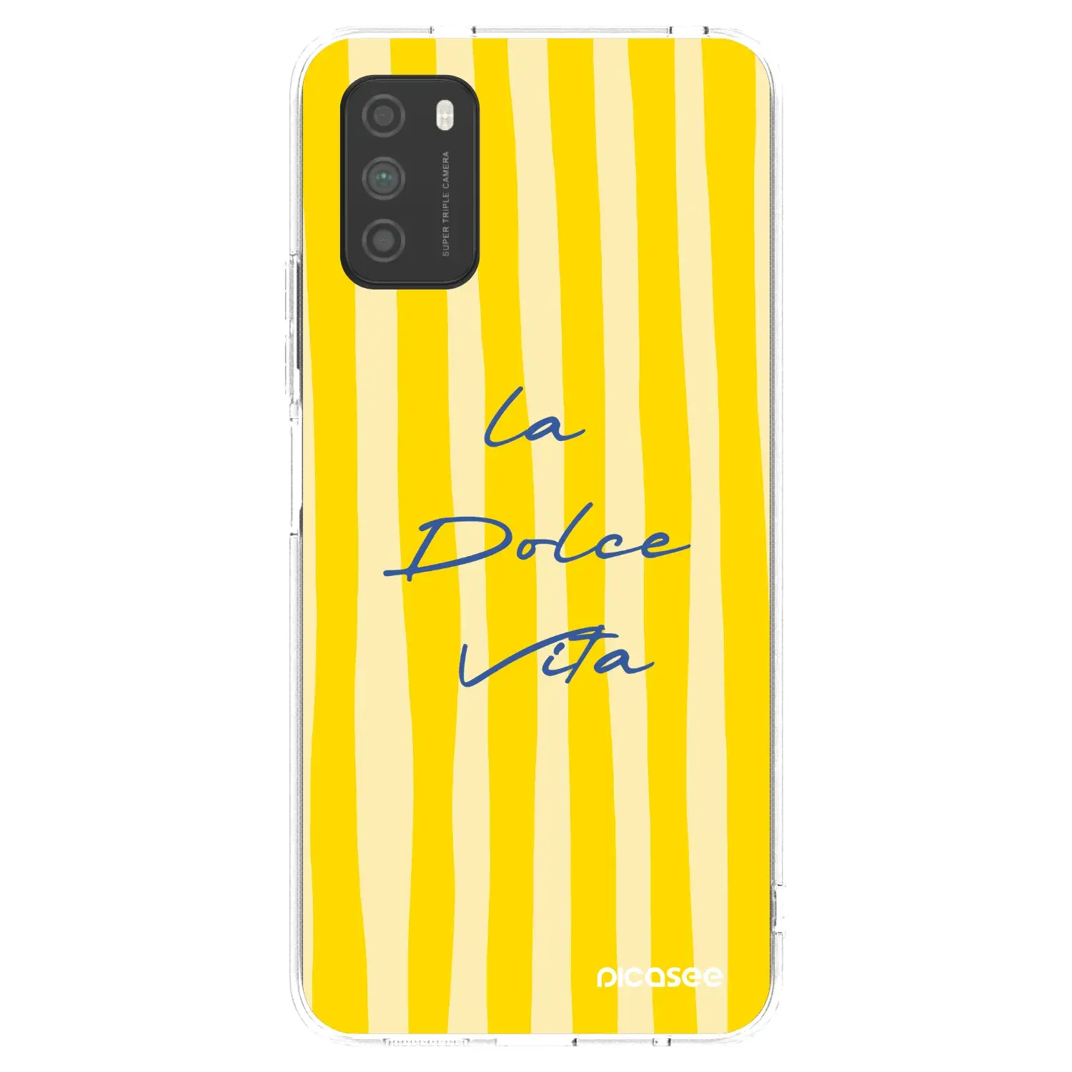 Silikonový průhledný obal pro Xiaomi Poco M3 - Ladolcevita