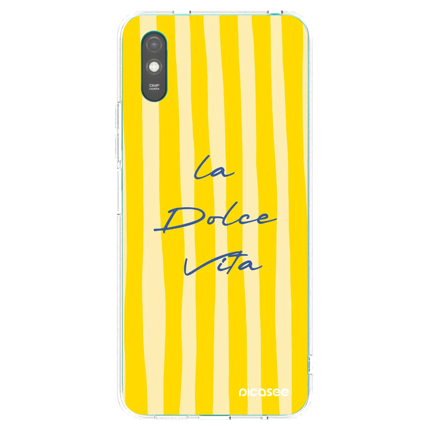 Silikonový průhledný obal pro Xiaomi Redmi 9AT - Ladolcevita