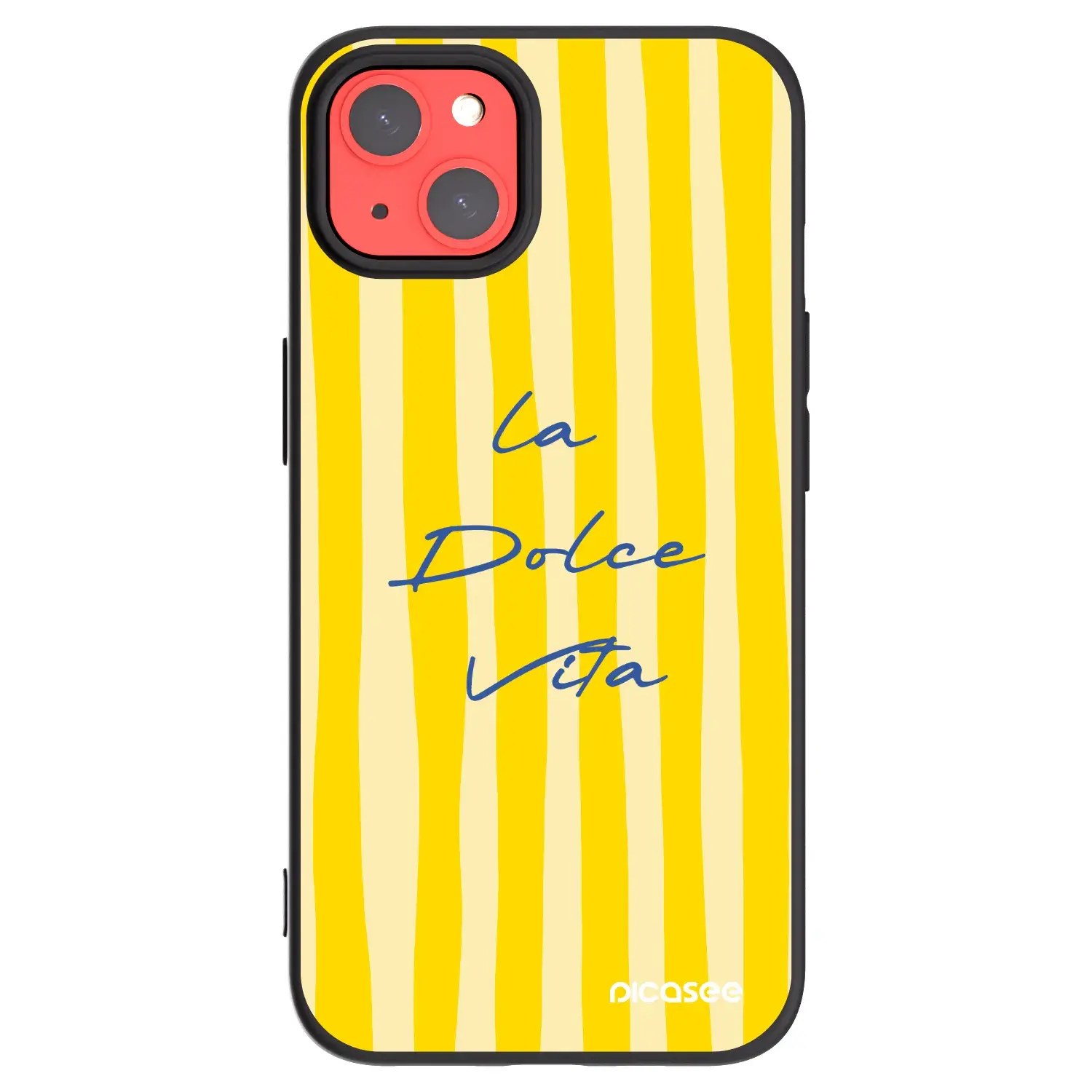 Silikonový černý obal pro Apple iPhone 13 - Ladolcevita