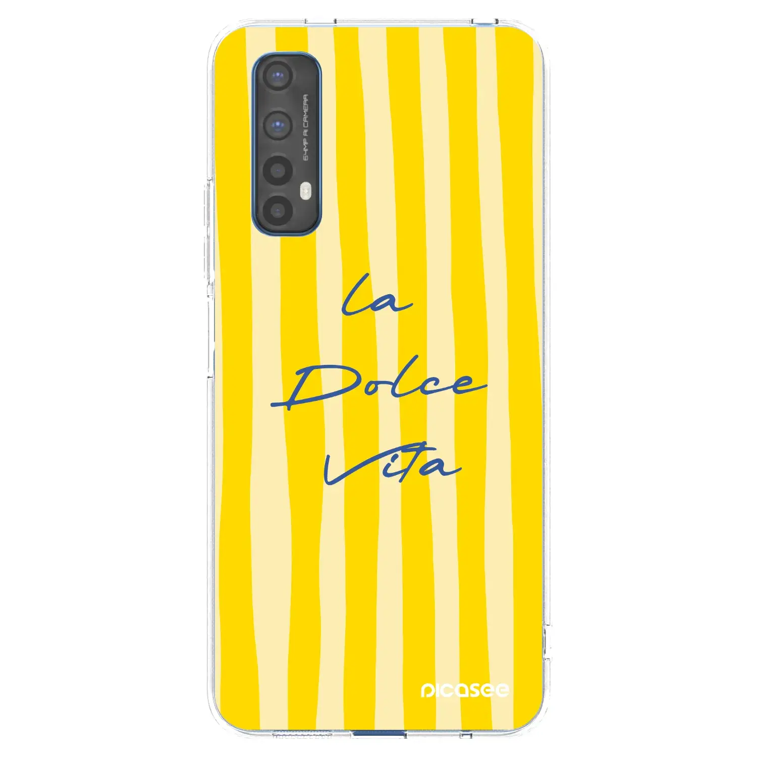 Silikonový průhledný obal pro Realme 7 - Ladolcevita