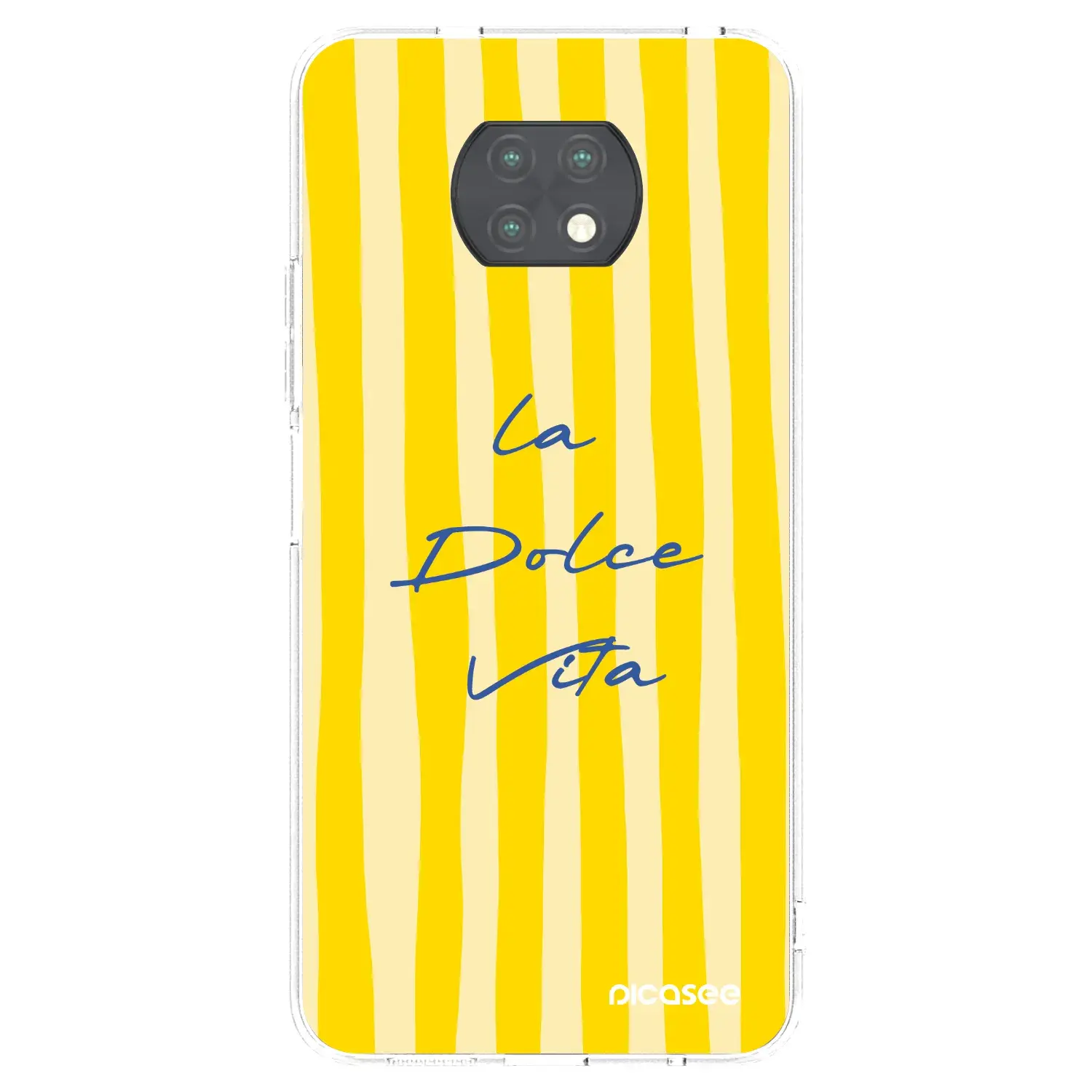 Silikonový průhledný obal pro Xiaomi Redmi Note 9T - Ladolcevita