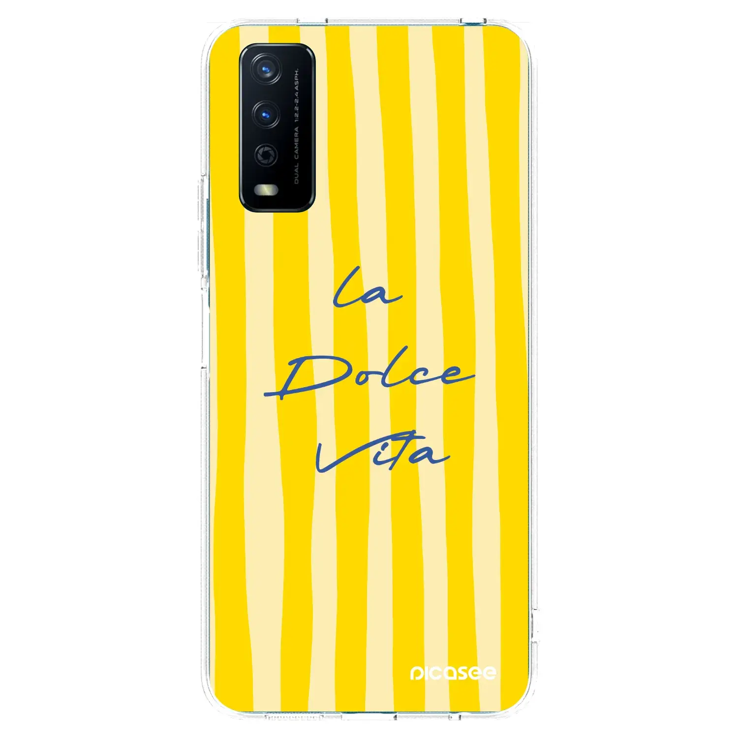 Silikonový průhledný obal pro Vivo Y11s - Ladolcevita