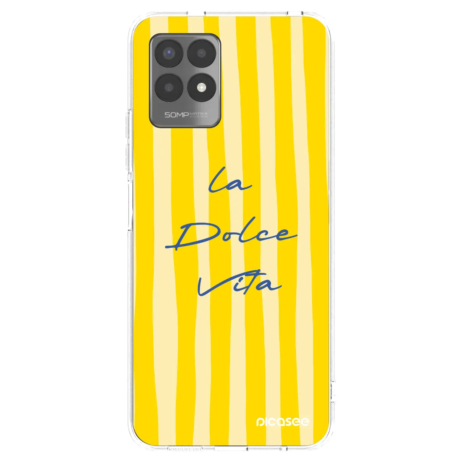 Silikonový průhledný obal pro Realme 8i - Ladolcevita