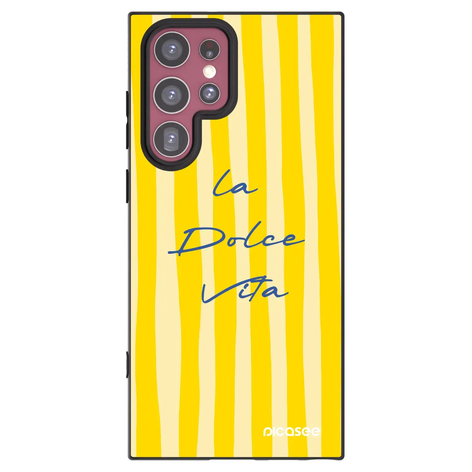 Silikonový černý obal pro Samsung Galaxy S22 Ultra 5G - Ladolcevita