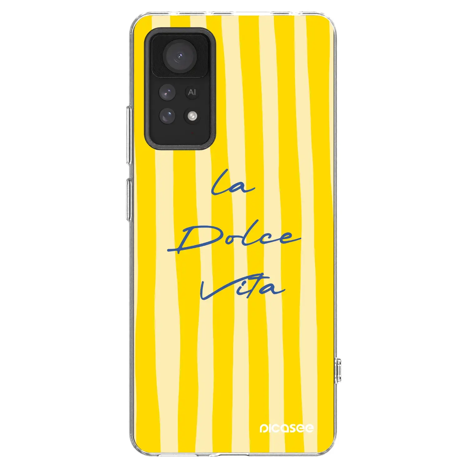 Silikonový průhledný obal pro Xiaomi Redmi Note 11 Pro 5G - Ladolcevita