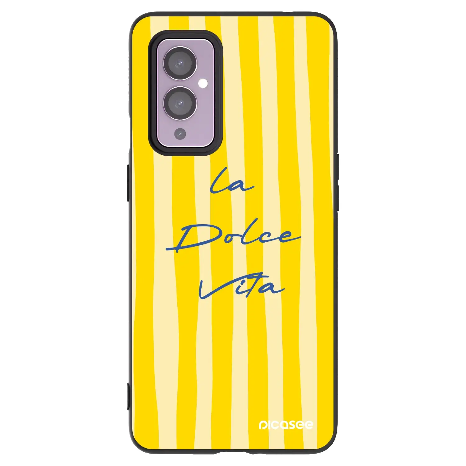 Silikonový černý obal pro OnePlus 9 - Ladolcevita