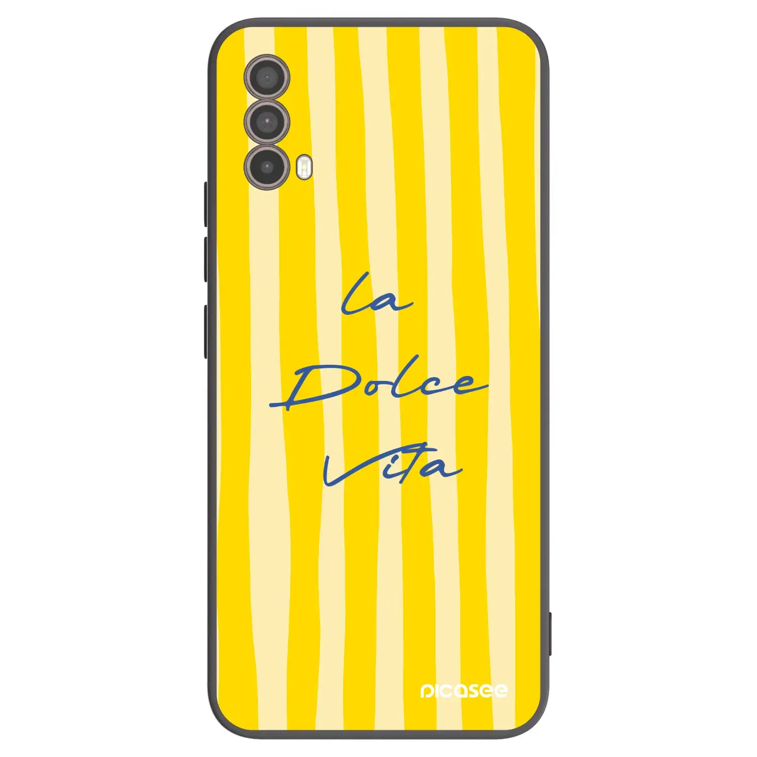 Silikonový černý obal pro Motorola Moto E40 - Ladolcevita
