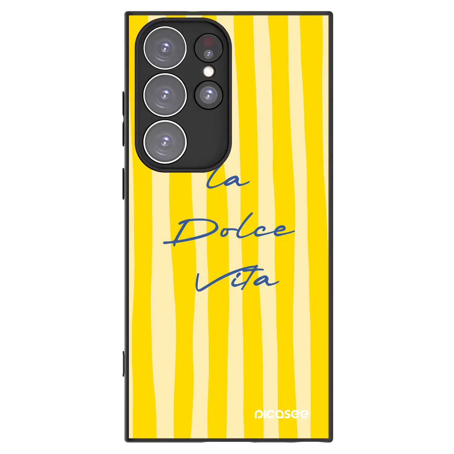 Silikonový černý obal pro Samsung Galaxy S23 Ultra 5G - Ladolcevita