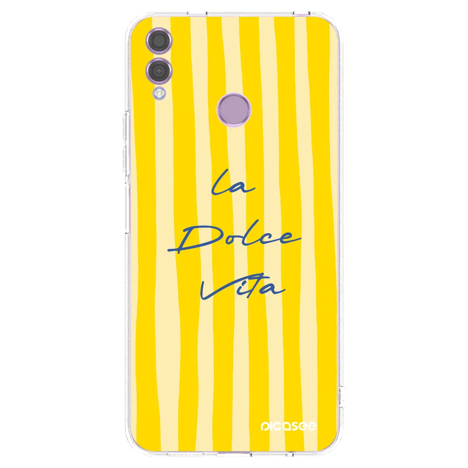 Silikonový průhledný obal pro Honor 8X - Ladolcevita