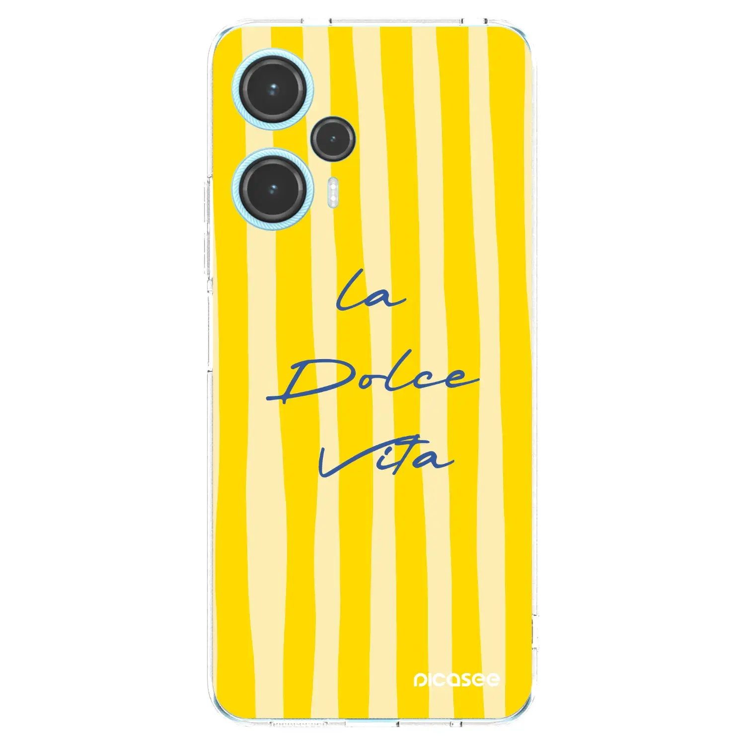 Silikonový průhledný obal pro Xiaomi Poco F5 - Ladolcevita