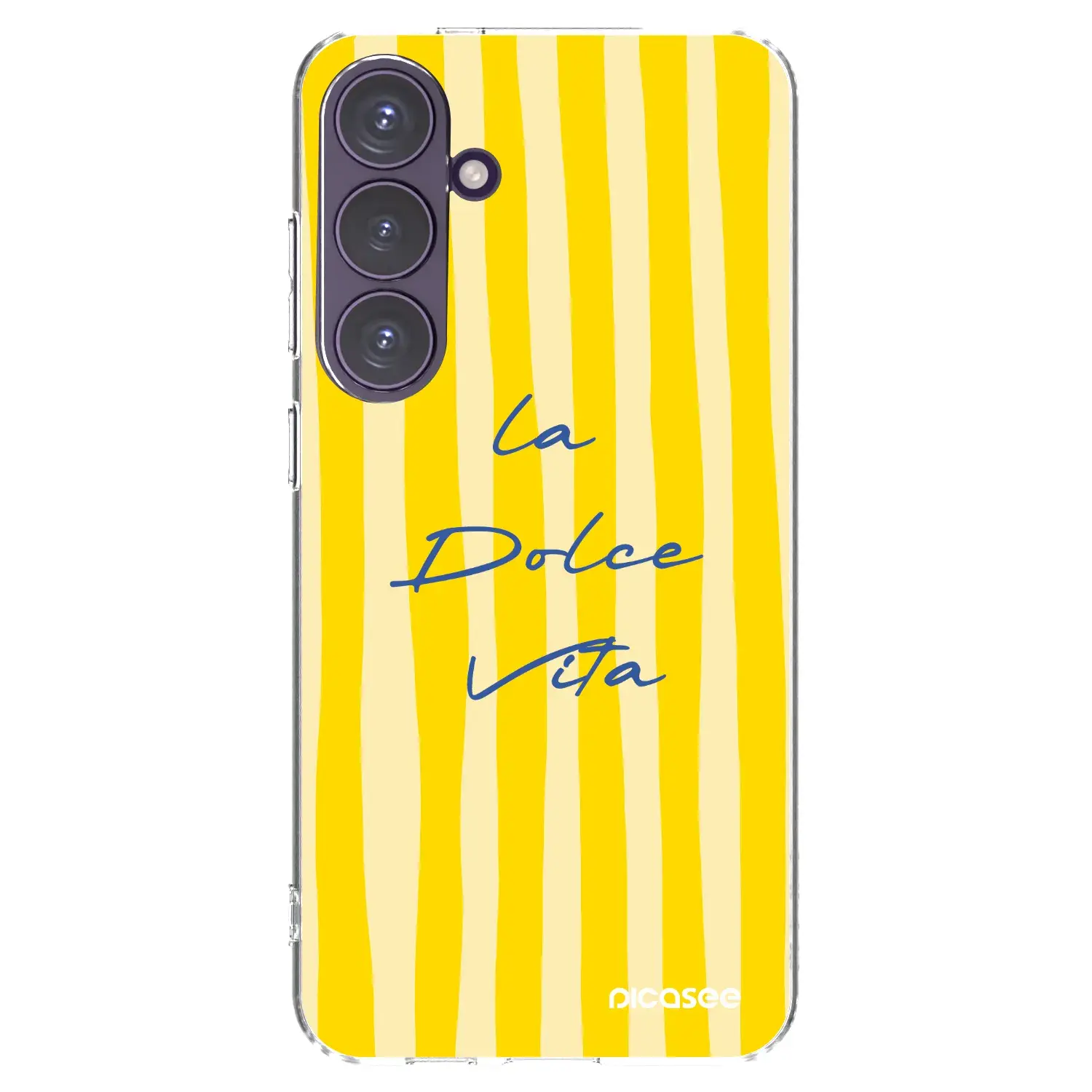 Silikonový průhledný obal pro Samsung Galaxy S24+ S926B 5G - Ladolcevita