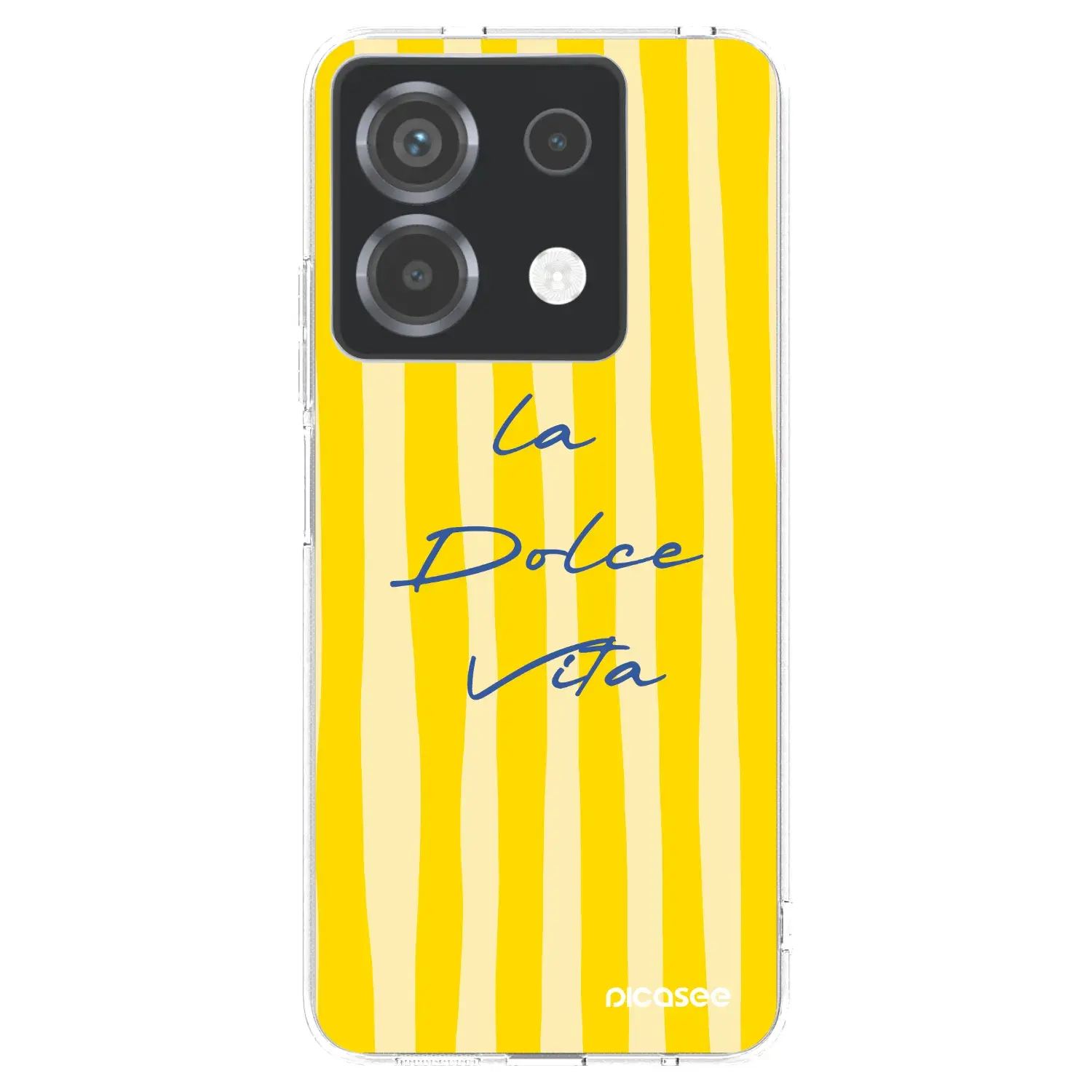 Silikonový průhledný obal pro Xiaomi Poco X6 - Ladolcevita