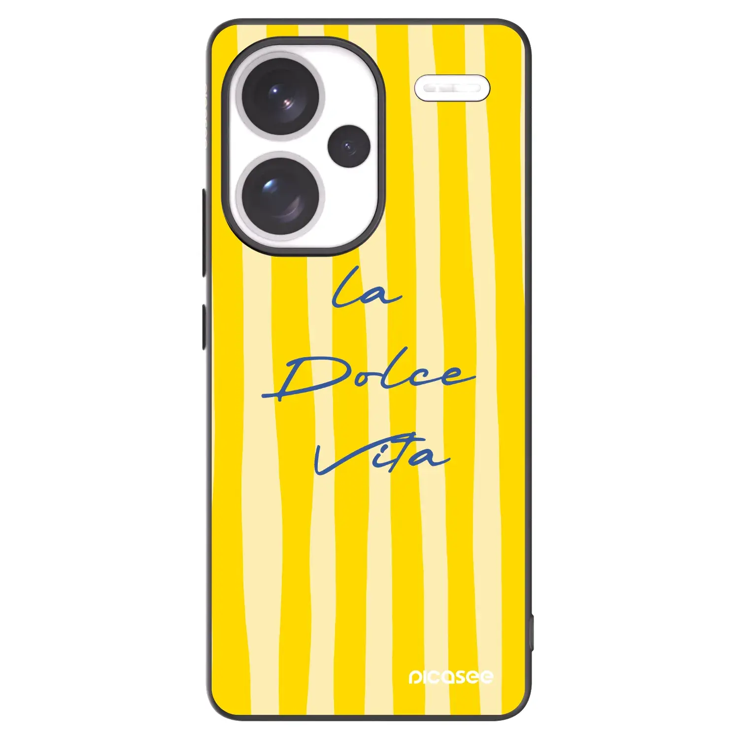 Silikonový černý obal pro Xiaomi Redmi Note 13 Pro+ 5G - Ladolcevita