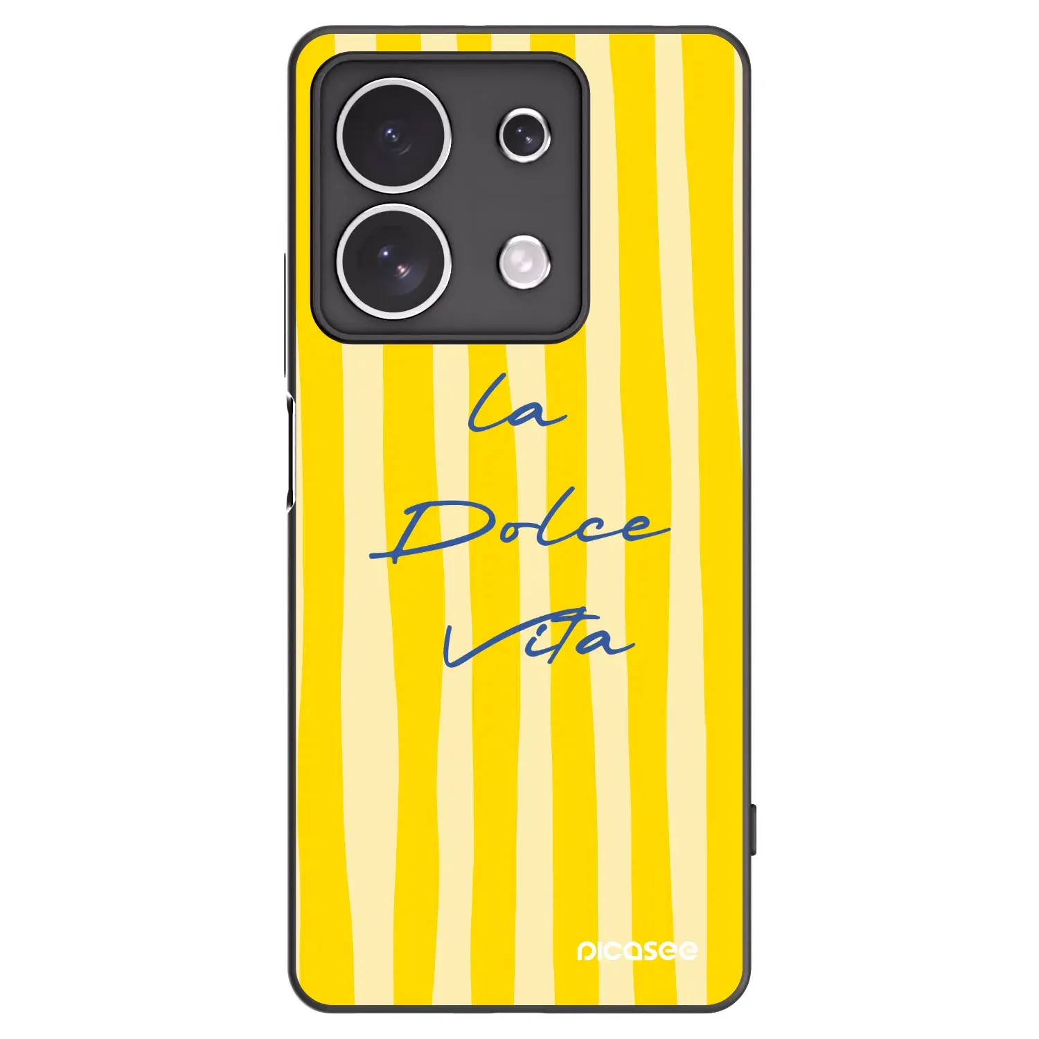 Silikonový černý obal pro Xiaomi Redmi Note 13 4G - Ladolcevita