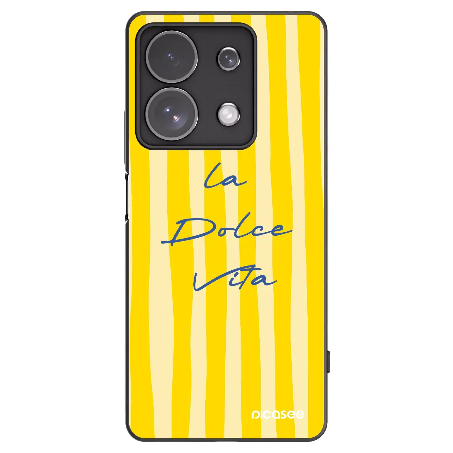 Silikonový černý obal pro Xiaomi Redmi Note 13 Pro 4G - Ladolcevita
