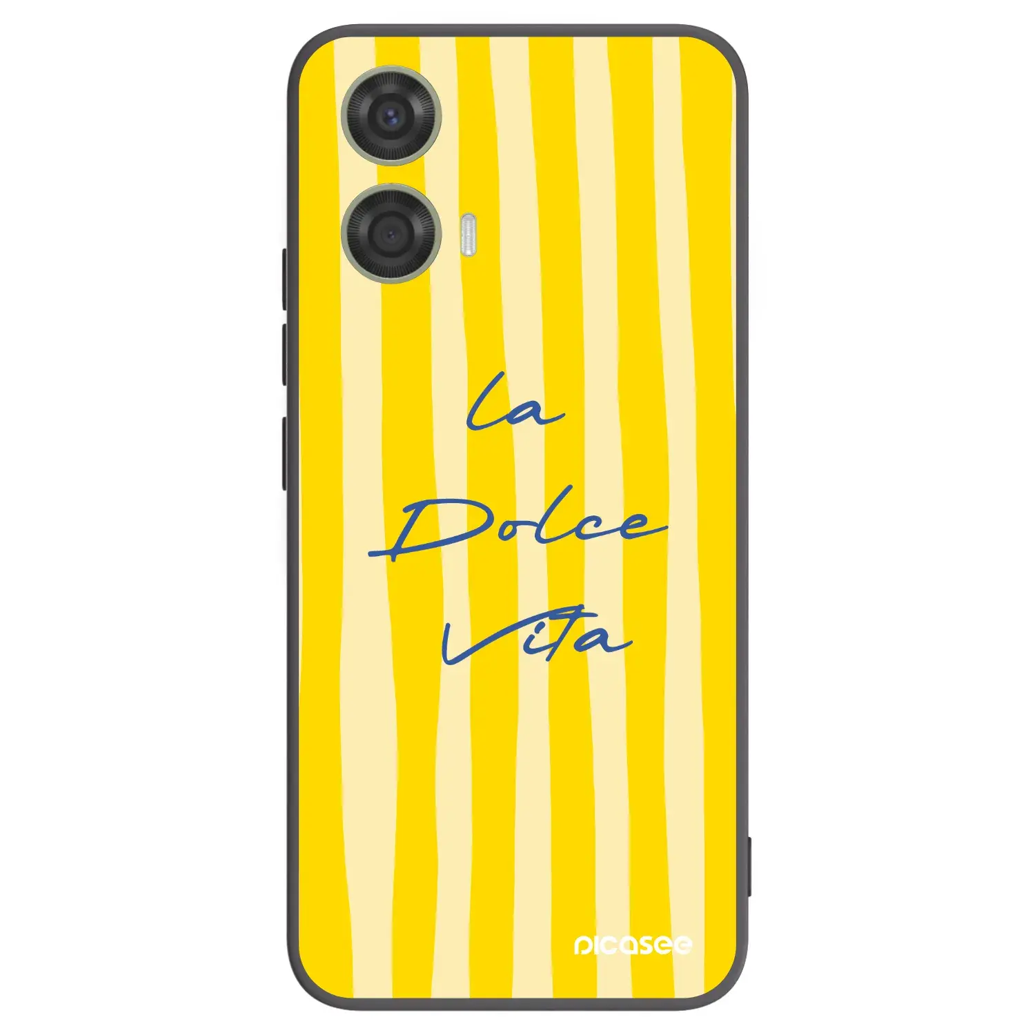 Silikonový černý obal pro Motorola Moto G24 - Ladolcevita
