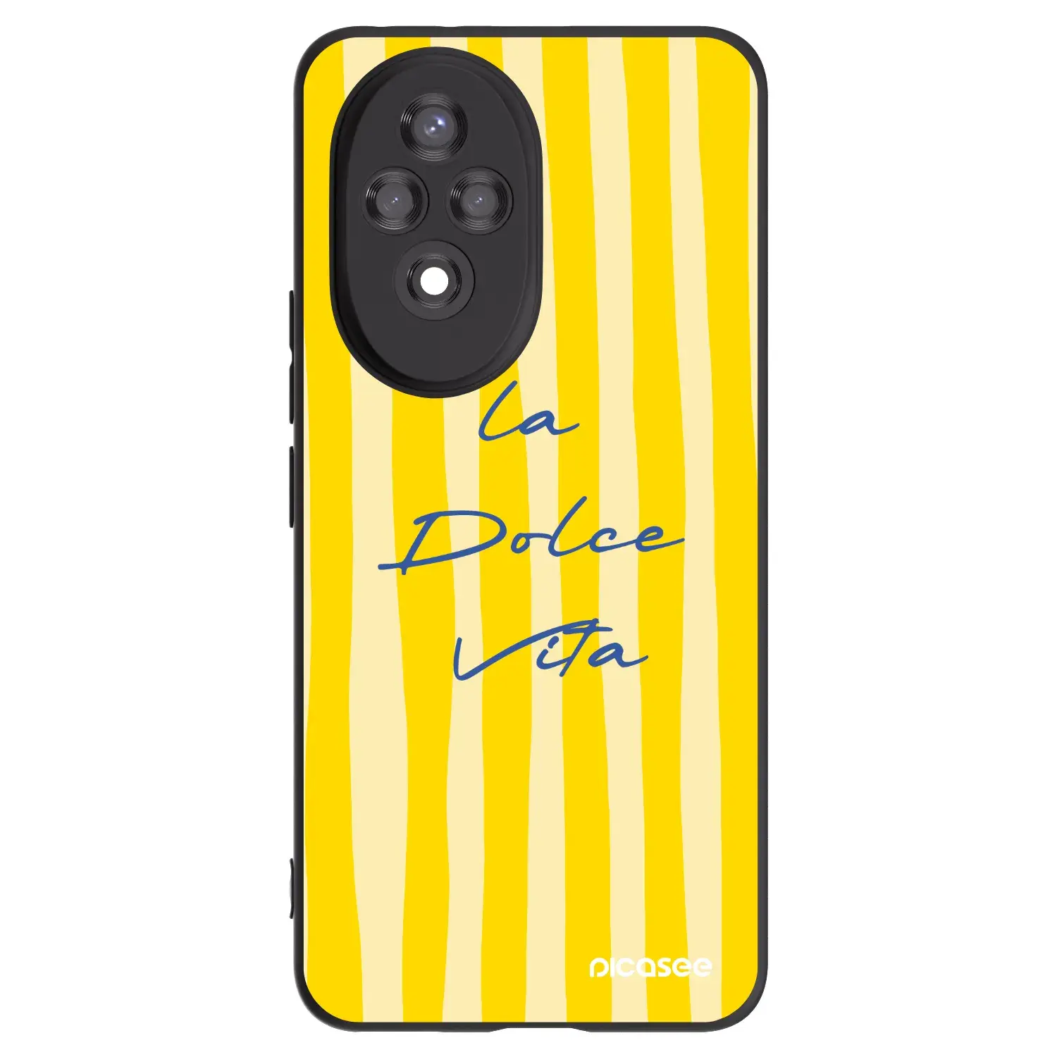 Silikonový černý obal pro Honor 200 Pro 5G - Ladolcevita