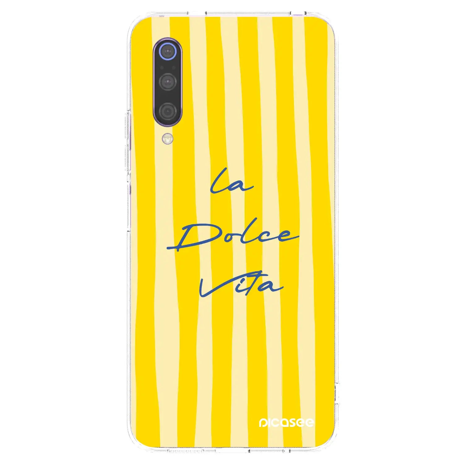 Silikonový průhledný obal pro Xiaomi Mi 9 - Ladolcevita