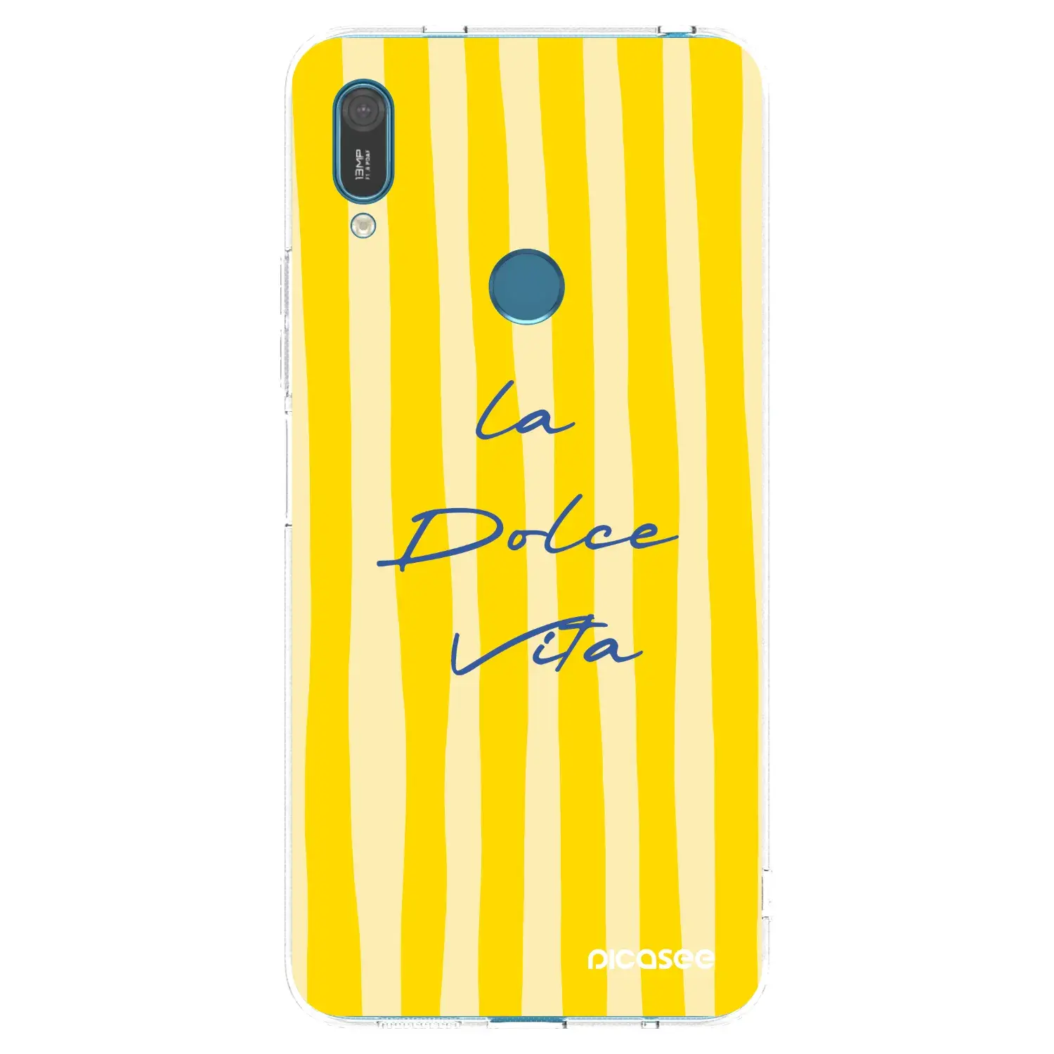 Silikonový průhledný obal pro Huawei Y7 2019 - Ladolcevita