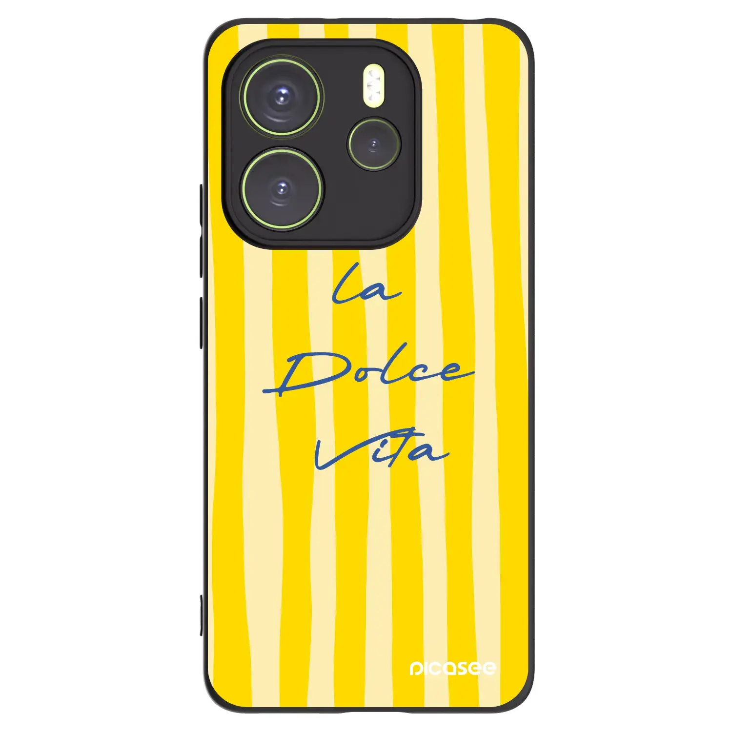 Silikonový černý obal pro Xiaomi Redmi Note 14 4G - Ladolcevita