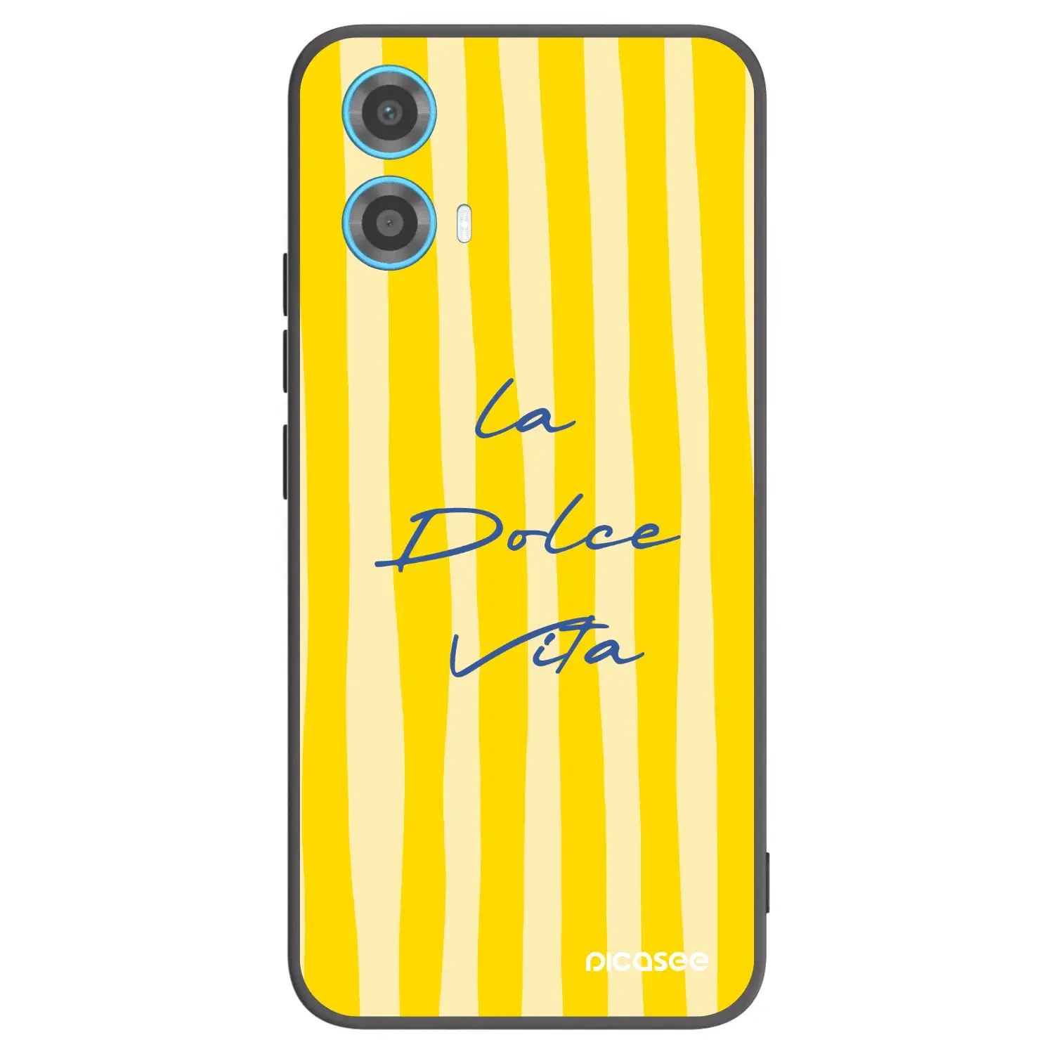 Silikonový černý obal pro Motorola Moto G34 5G - Ladolcevita