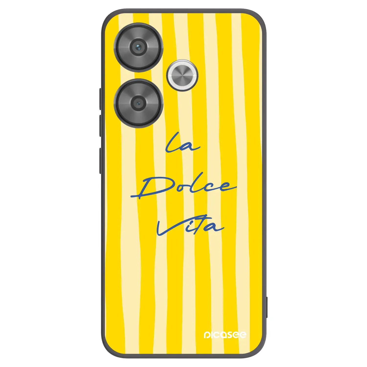 Silikonový černý obal pro Xiaomi Poco F6 - Ladolcevita