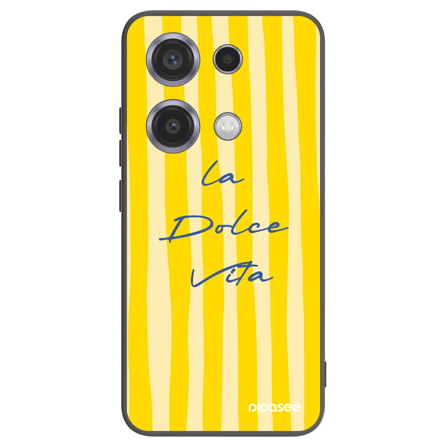 Silikonový černý obal pro Xiaomi Redmi Note 14S - Ladolcevita