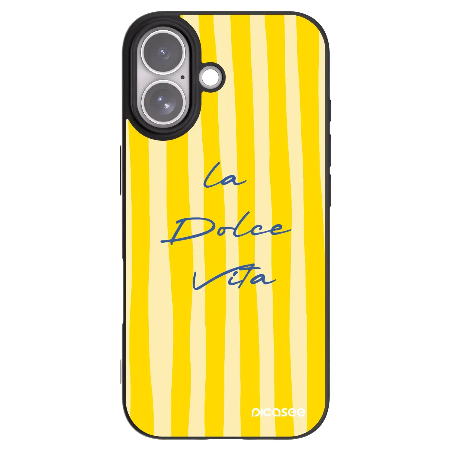 Silikonový černý obal pro Apple iPhone 17 - Ladolcevita