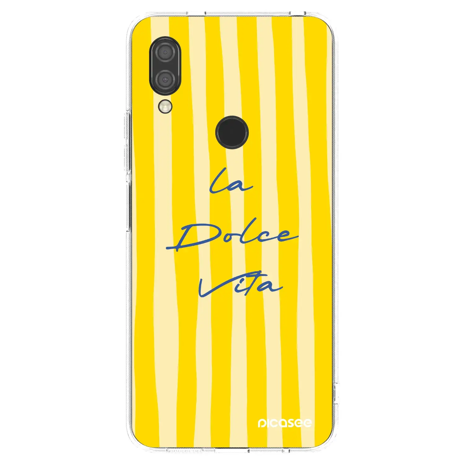Silikonový průhledný obal pro Xiaomi Redmi 7 - Ladolcevita