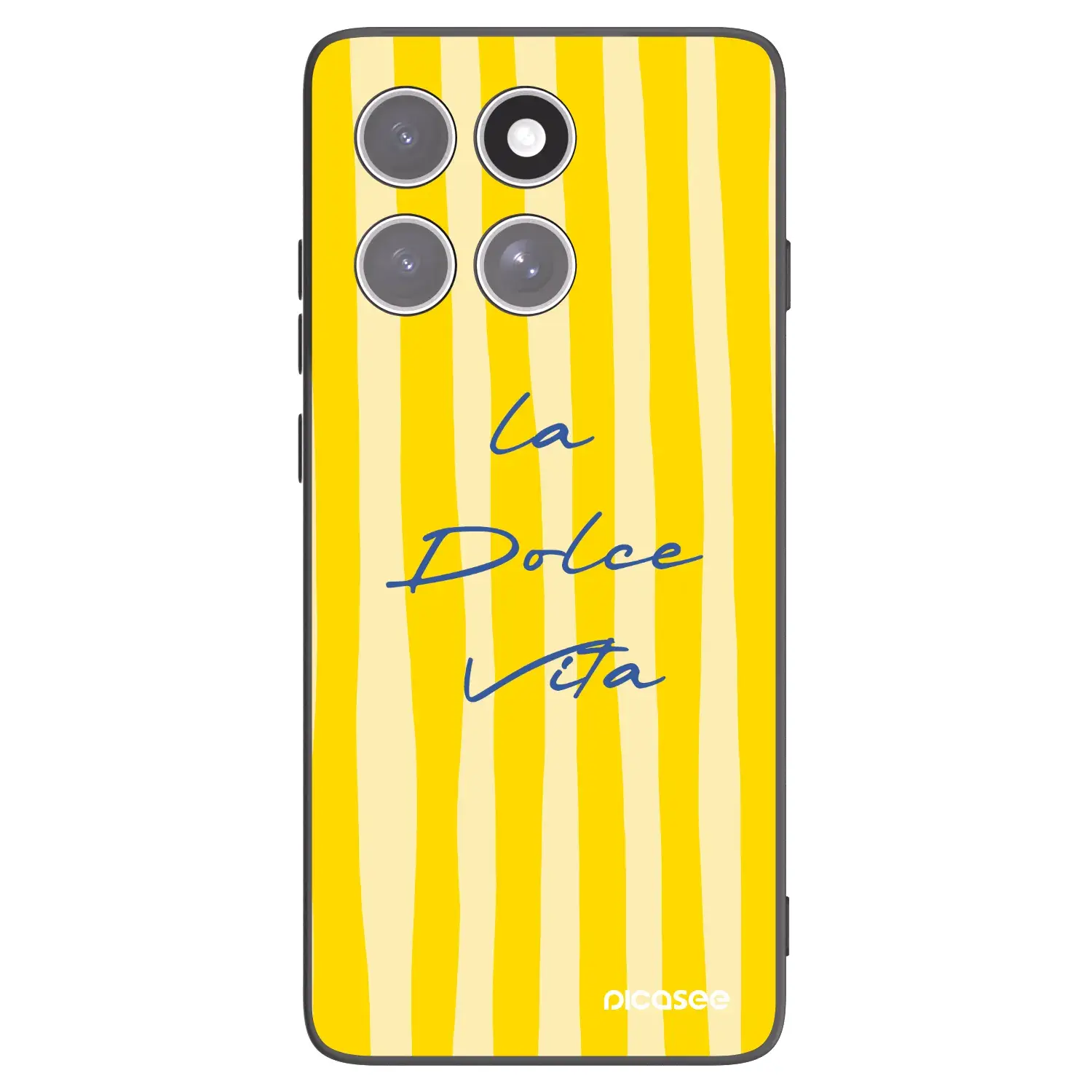 Silikonový černý obal pro Motorola Edge 60 Pro - Ladolcevita