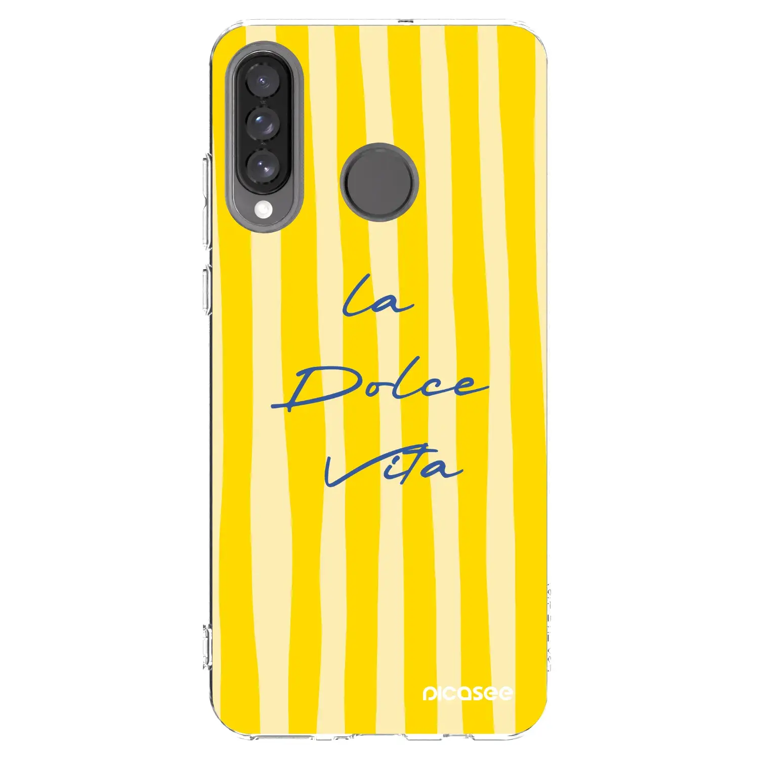 Silikonový průhledný obal pro Huawei P30 Lite - Ladolcevita