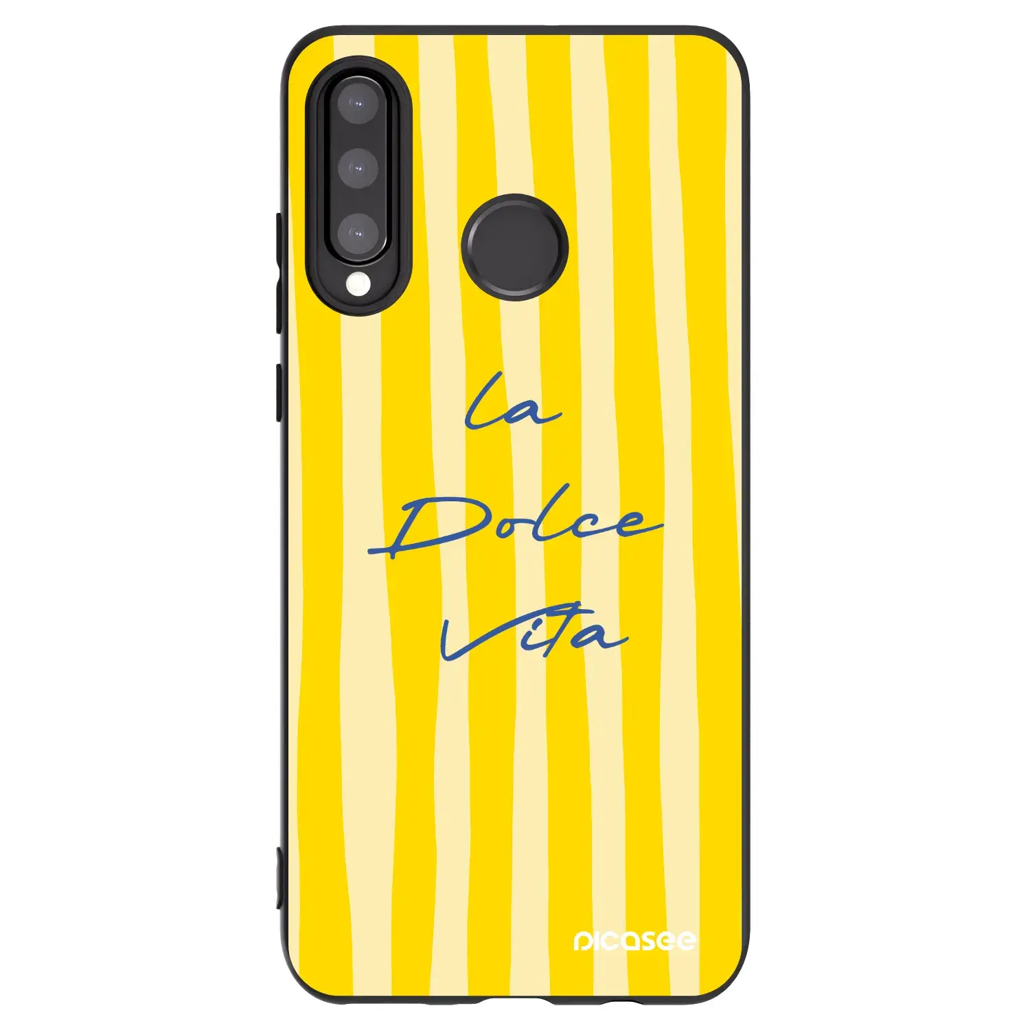 Silikonový černý obal pro Huawei P30 Lite - Ladolcevita