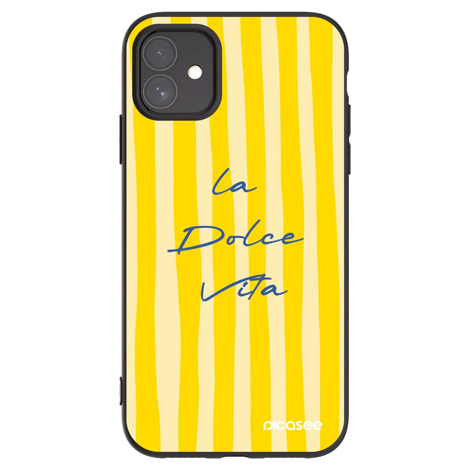 Silikonový černý obal pro Apple iPhone 11 - Ladolcevita