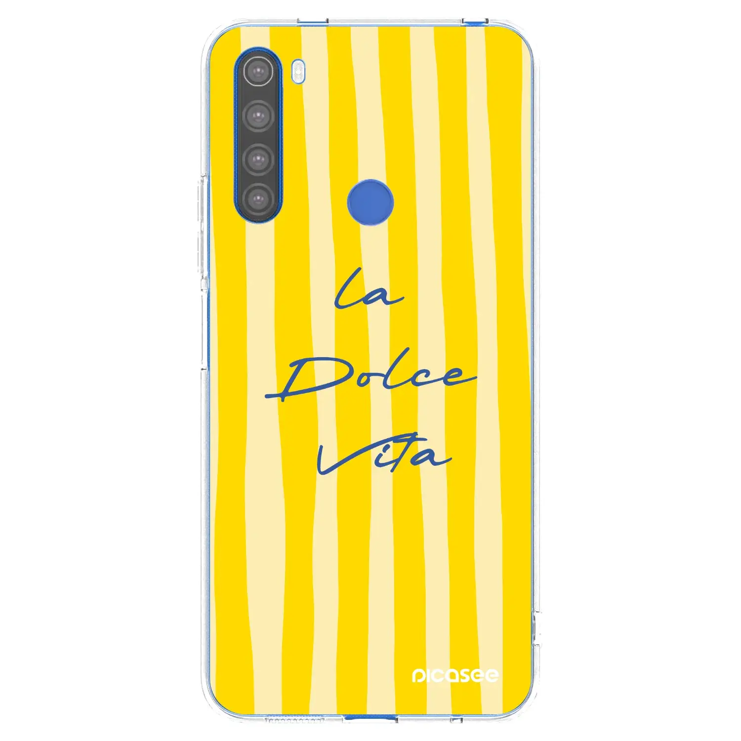 Silikonový průhledný obal pro Xiaomi Redmi Note 8T - Ladolcevita