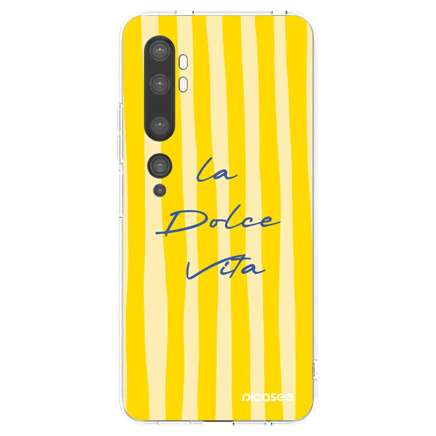 Silikonový průhledný obal pro Xiaomi Mi Note 10 (Pro) - Ladolcevita