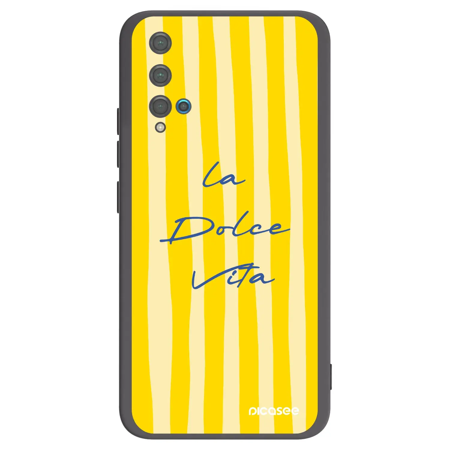 Silikonový černý obal pro Huawei Nova 5T - Ladolcevita