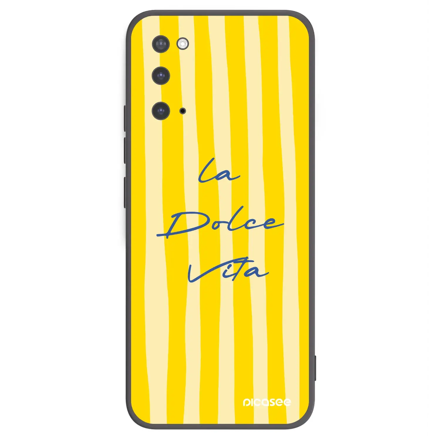 Silikonový černý obal pro Samsung Galaxy S20 G980F - Ladolcevita