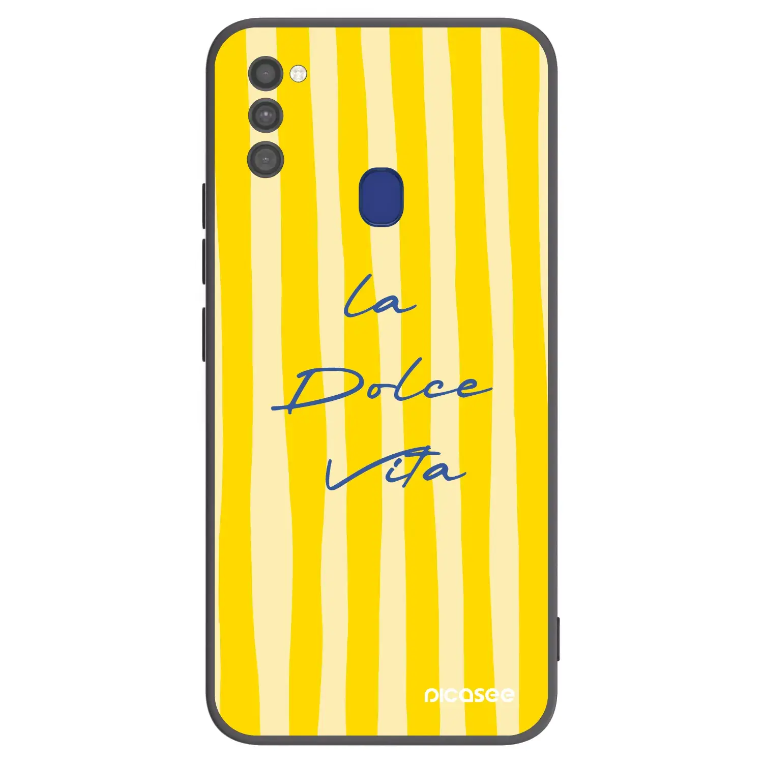 Silikonový černý obal pro Samsung Galaxy M21 M215F - Ladolcevita