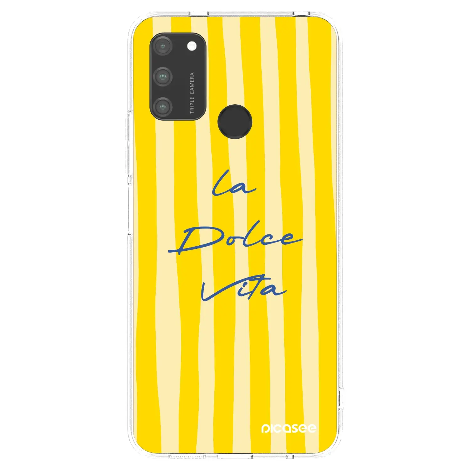 Silikonový průhledný obal pro Honor 9A - Ladolcevita