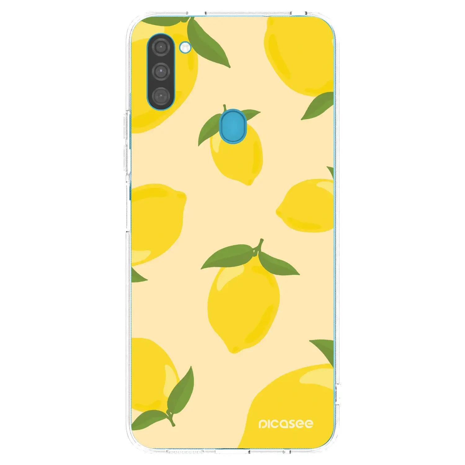 Silikonový průhledný obal pro Samsung Galaxy M11 - Limoncella